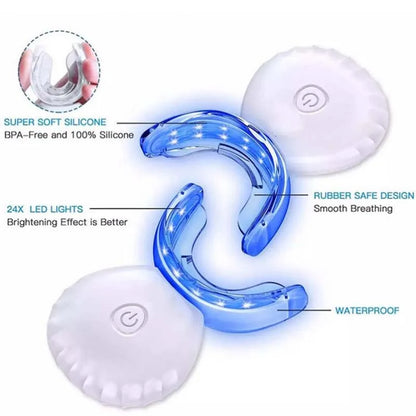 Wholesale Approved Private logo Tooth Whitening Kit Dental Led Wireless Teeth Whitening Kits With Led Light and Gel GODSIGN