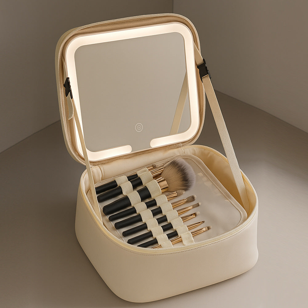 LED Illuminated Travel Cosmetic Bag