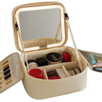 LED Illuminated Travel Cosmetic Bag