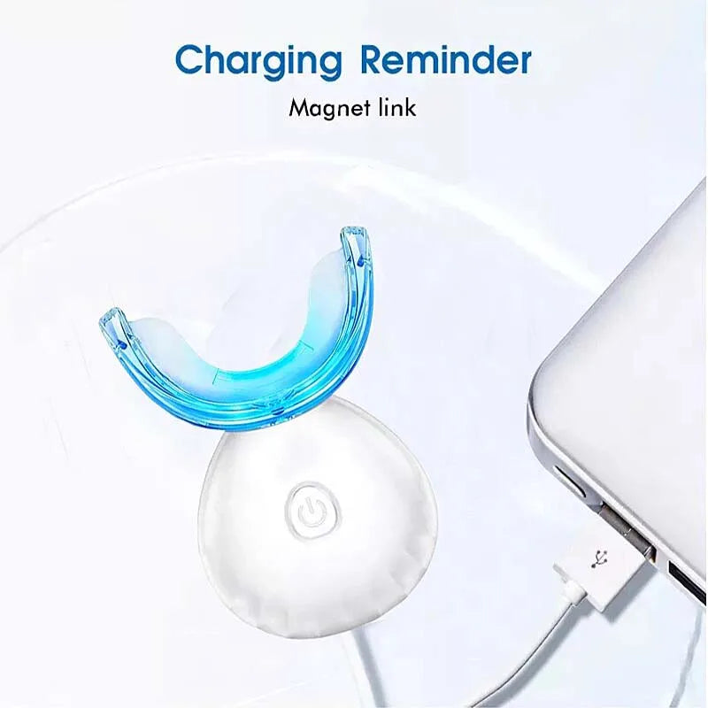 Wholesale Approved Private logo Tooth Whitening Kit Dental Led Wireless Teeth Whitening Kits With Led Light and Gel GODSIGN