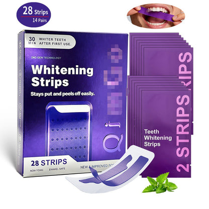 Purple Teeth Whitening Strips