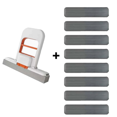Multi-Functional Mini Mop | Retractable Wet/Dry Mop for Kitchen, Bathroom, Car | Durable Plastic | Compact & Home Cleaning Tool GODSIGN