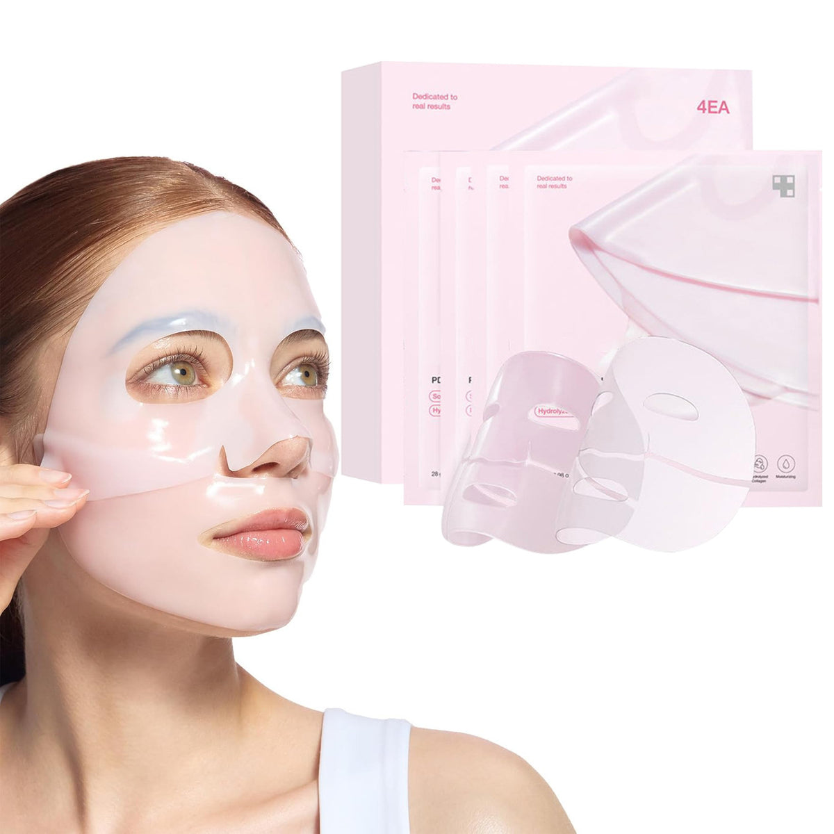 Pink Salmon Collagen Hydrating Gel Mask