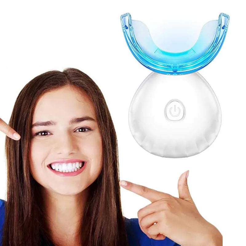 Wholesale Approved Private logo Tooth Whitening Kit Dental Led Wireless Teeth Whitening Kits With Led Light and Gel GODSIGN