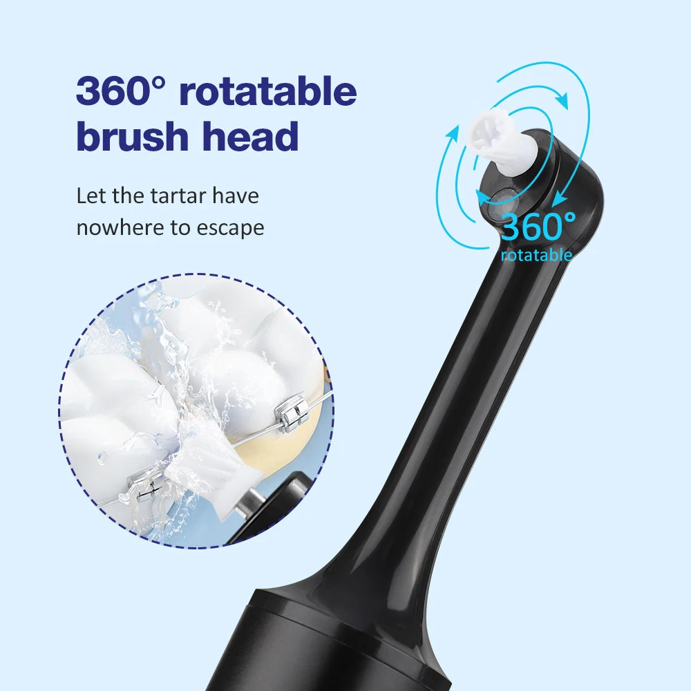 Electric Tooth Polisher 4 Modes Dental Tartar Remover Plaque Stains Cleaning Teeth Whitening Cleaner Tool Calculus Removal GODSIGN