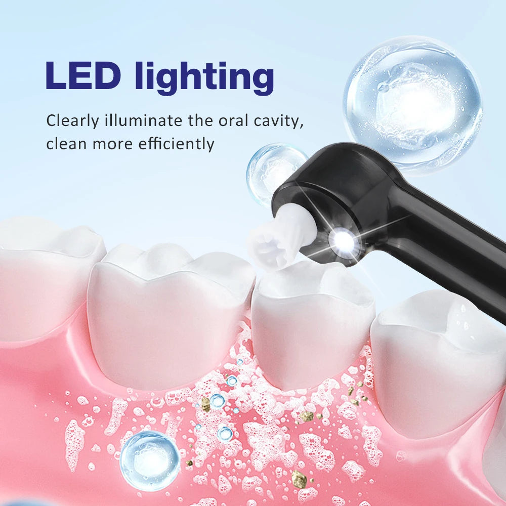 Electric Tooth Polisher 4 Modes Dental Tartar Remover Plaque Stains Cleaning Teeth Whitening Cleaner Tool Calculus Removal GODSIGN