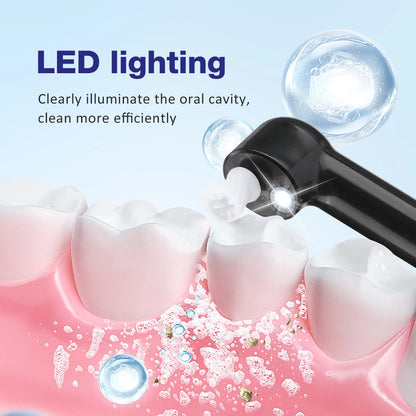 Electric Tooth Polisher 4 Modes Dental Tartar Remover Plaque Stains Cleaning Teeth Whitening Cleaner Tool Calculus Removal GODSIGN