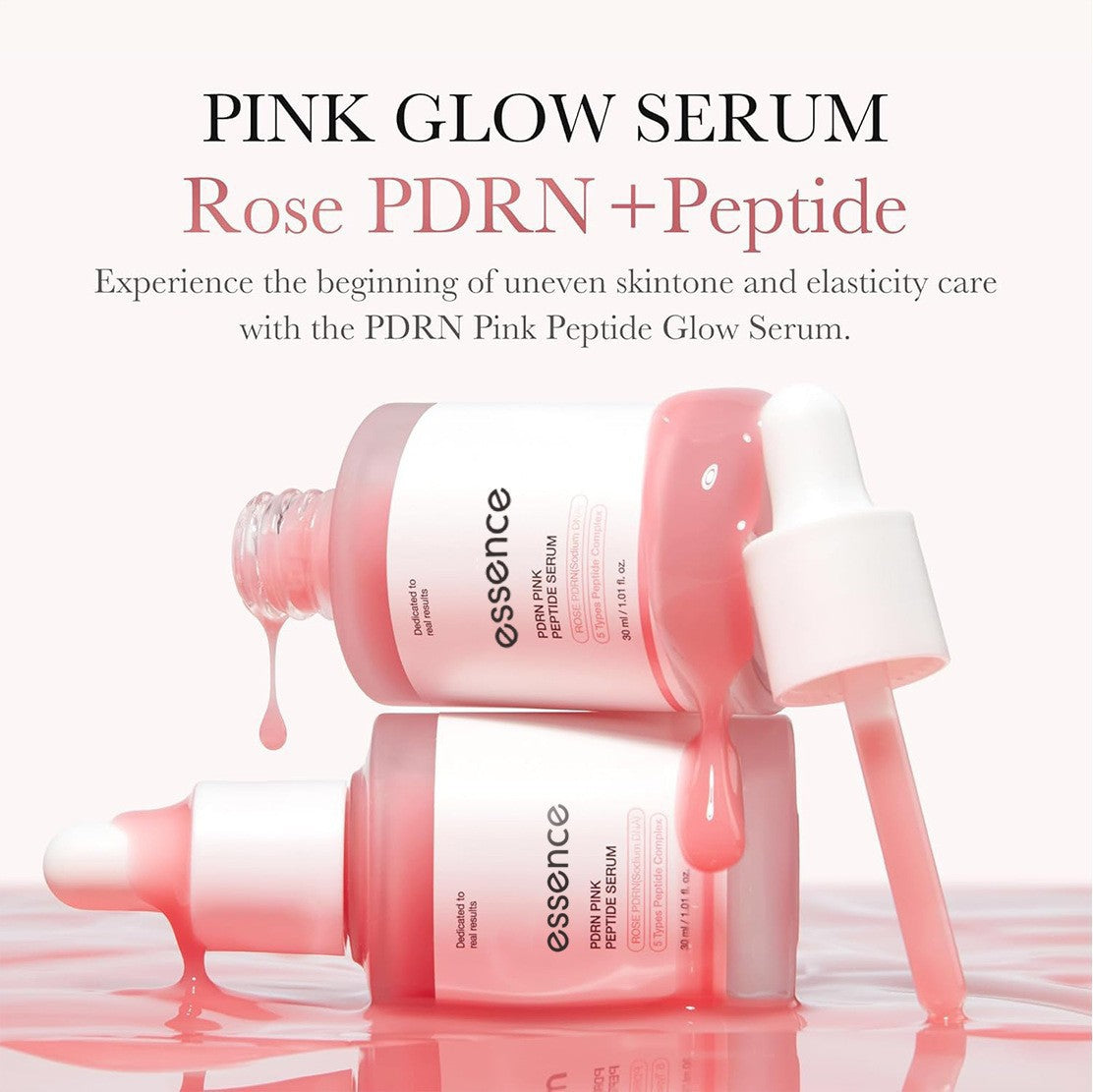 Pink Polypeptide Essence with Nicotinamide