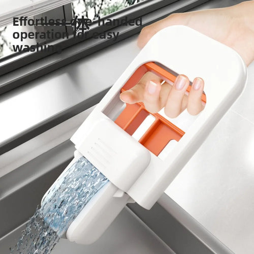 Multi-Functional Mini Mop | Retractable Wet/Dry Mop for Kitchen, Bathroom, Car | Durable Plastic | Compact & Home Cleaning Tool GODSIGN
