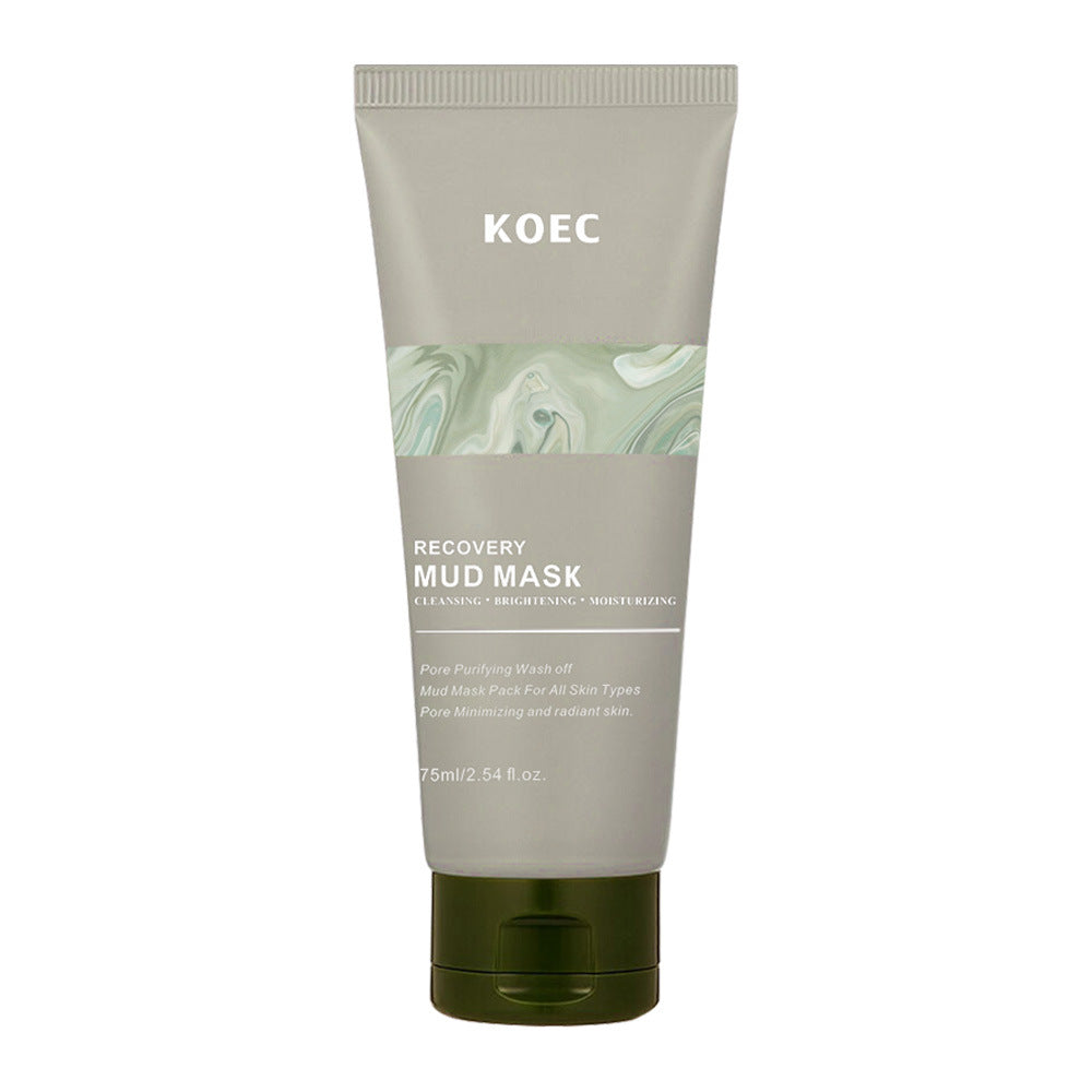 Volcanic Mud Facial Mask with Brush