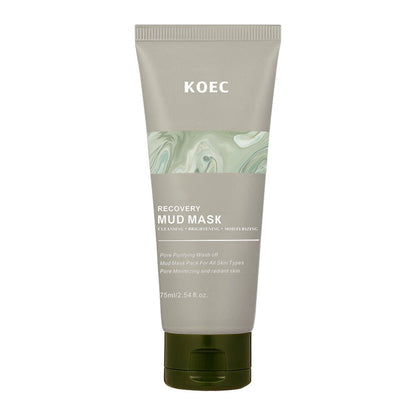 Volcanic Mud Facial Mask with Brush