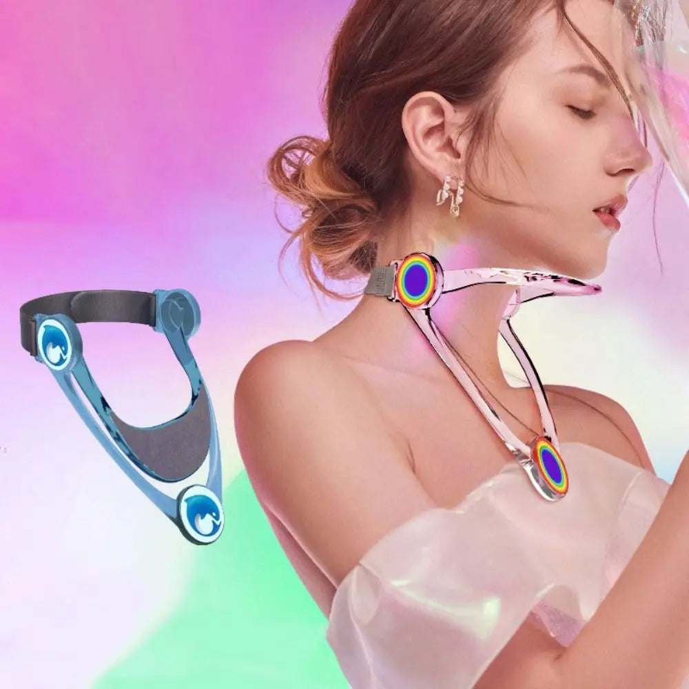 Adjustable Neck Support Braces Prevent Bowing Head 360 Rotatable Neck Forward Posture Corrector Neck Stretcher GODSIGN