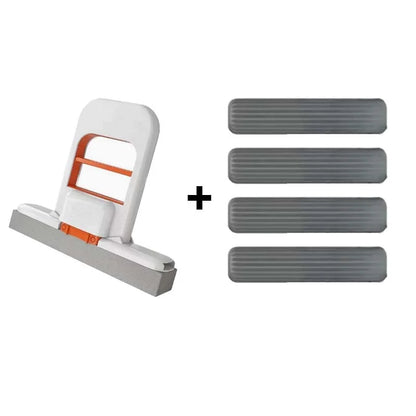 Multi-Functional Mini Mop | Retractable Wet/Dry Mop for Kitchen, Bathroom, Car | Durable Plastic | Compact & Home Cleaning Tool GODSIGN