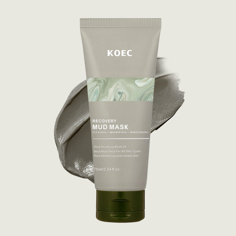 Volcanic Mud Facial Mask with Brush