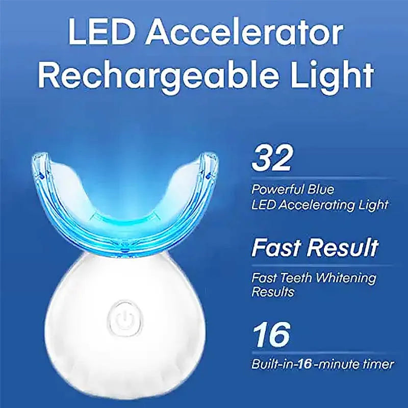 Wholesale Approved Private logo Tooth Whitening Kit Dental Led Wireless Teeth Whitening Kits With Led Light and Gel GODSIGN