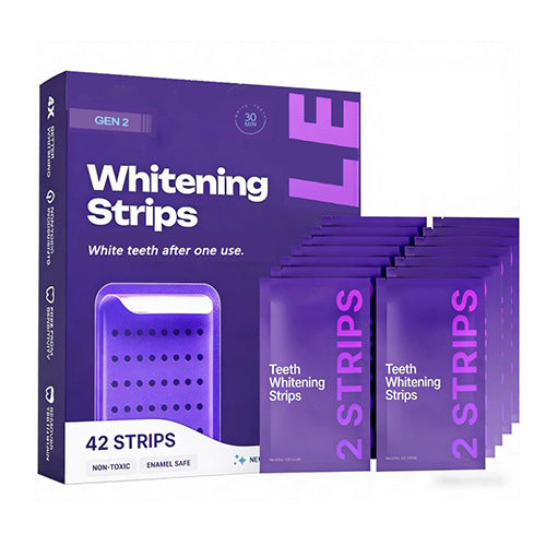 Purple Teeth Whitening Strips
