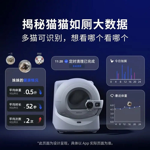 Cat toilet ULTRA visual intelligence AI electric cat litter box automatic small wear automatic cat litter box supplies GODSIGN